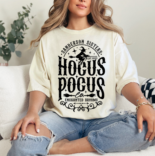 Comfort Colors Hocus Pocus Halloween Shirt, Salem Witches Halloween Shirt, Cute Halloween Shirt