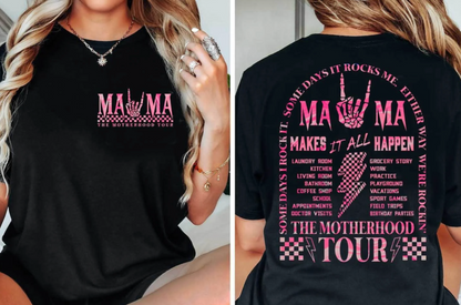 Comfort Colors Motherhood Tour Mama Shirt, Mama Rock shirt ,Mom Shirt,Mama Shirt,Mothers Day Shirt,Gift for Mom